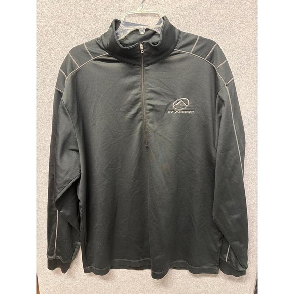 Nike Other - Nike Golf Dri-FIT Quarter Zip Pullover Long Sleeve Shirt Mens XL Black EZ Access